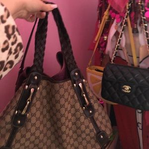 Gucci horsebit 100% AUTHENTIC tan gg logo morepics